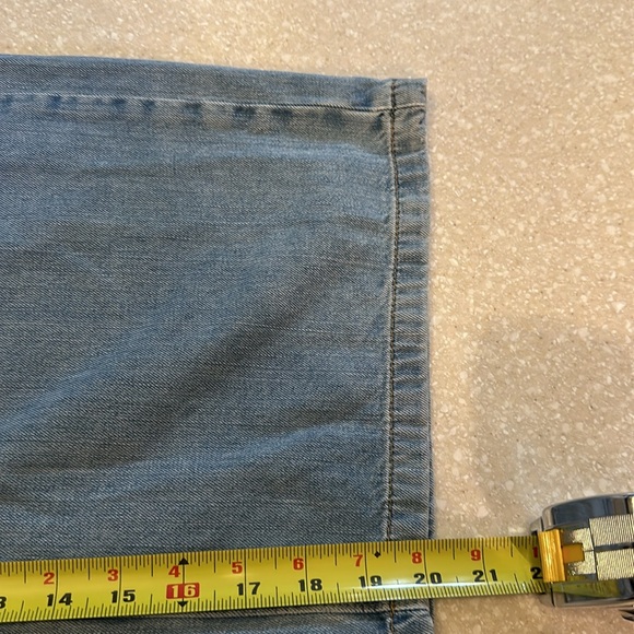 Zara Denim Z1975 Crop Jeans Sz L Womens - Picture 5 of 7